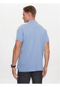 Polo Ralph Lauren Polo 710666998007 Niebieski Custom Slim Fit. Typ kołnierza: polo. Kolor: niebieski. Materiał: bawełna