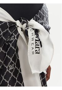Max Mara Beachwear Chusta Ottico 2516541019 Czarny. Kolor: czarny. Materiał: jedwab, materiał