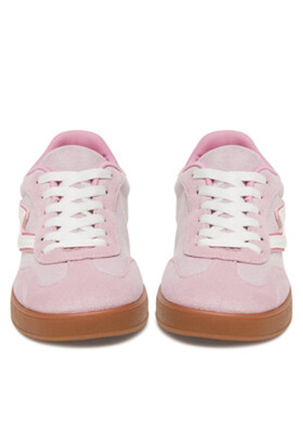 DeeZee Sneakersy AM25218 Różowy. Kolor: różowy. Materiał: materiał