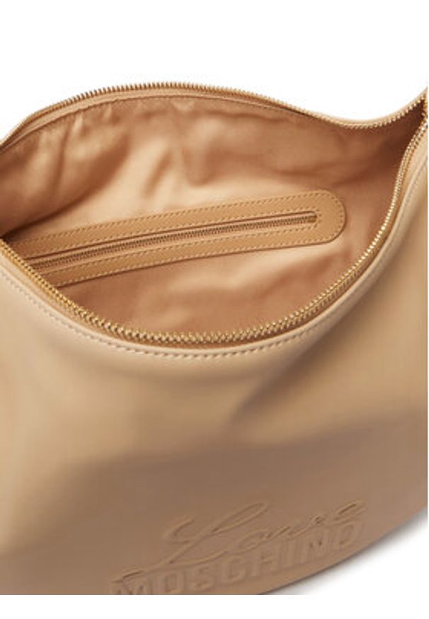 Love Moschino - LOVE MOSCHINO Torebka JC4222PP0OKA0209 Beżowy. Kolor: beżowy. Materiał: skórzane
