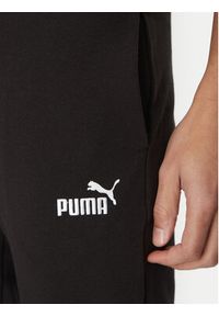 Puma Spodnie dresowe Ess No. 1 Logo 682612 Czarny Regular Fit. Kolor: czarny. Materiał: syntetyk