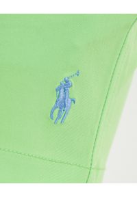 Ralph Lauren - RALPH LAUREN - Zielone spodenki kąpielowe Traveler. Kolor: zielony. Materiał: materiał. Wzór: haft, aplikacja #2