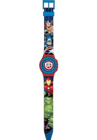 Kids Euroswan - Cyfrowy Zegarek Na Rękę Dziecięcy Dla Dziecka Avengers Hulk Ironman Thor / I858367 / Avg4818 / Avengers. Rodzaj zegarka: cyfrowe