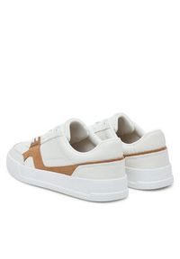 TOMMY HILFIGER - Tommy Hilfiger Sneakersy Th Court Craft FM0FM05551 Écru. Materiał: skóra