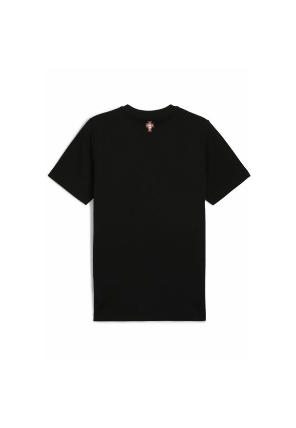 Puma - Męska koszulka Portugalia ftblNRGY PUMA Black. Kolor: czarny