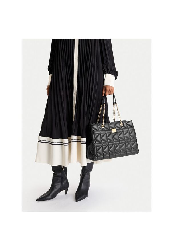 Karl Lagerfeld - Torebka KARL LAGERFELD. Kolor: czarny