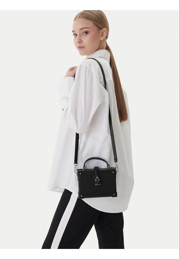 Karl Lagerfeld - KARL LAGERFELD Torebka B1W30100 Czarny. Kolor: czarny. Materiał: skórzane