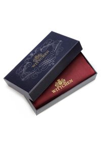 Wittchen - Damski portfel ze skóry lizard średni. Kolor: biały, wielokolorowy, czarny. Materiał: skóra #7