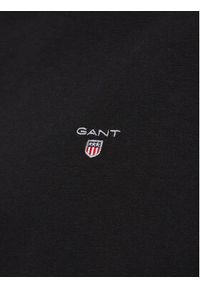 GANT - Gant Bluza Original Shield 2014016 Czarny Regular Fit. Kolor: czarny. Materiał: bawełna #4