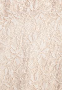 Born2be - Beżowa Taliowana Sukienka Koktajlowa z Koronki Ashelis. Kolor: beżowy. Materiał: koronka. Długość rękawa: na ramiączkach. Wzór: koronka. Styl: wizytowy #6