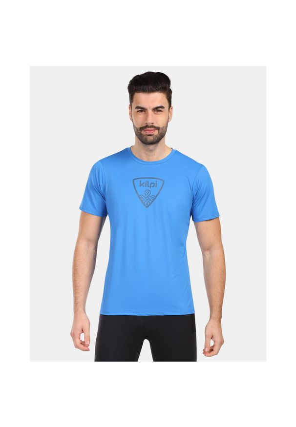Męska koszulka techniczna Kilpi TODI-M. Kolor: niebieski. Sport: bieganie