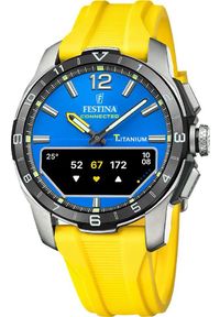Zegarek męski Festina F23000-8 żółty. Kolor: żółty #1
