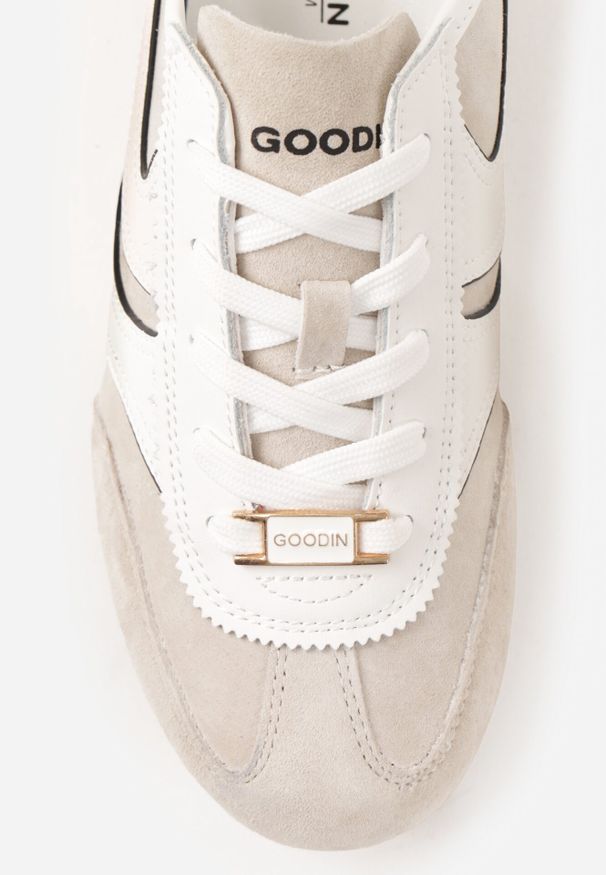 Born2be - Beżowe Zamszowe Sneakersy w Stylu Kultowych Tenisówek Sorisana. Okazja: na co dzień, do pracy. Kolor: beżowy. Materiał: zamsz