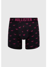 Hollister Co. bokserki 7-pack męskie kolor czarny. Kolor: czarny #11