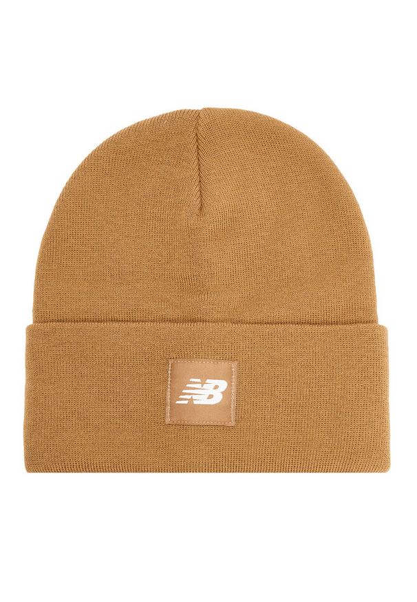 Czapka New Balance. Kolor: brązowy