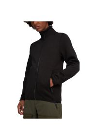 Bluza narciarska męskie O'Neill Piste Fleece. Okazja: na co dzień. Typ kołnierza: polo. Kolor: czarny. Długość rękawa: długi rękaw. Styl: casual, sportowy #1