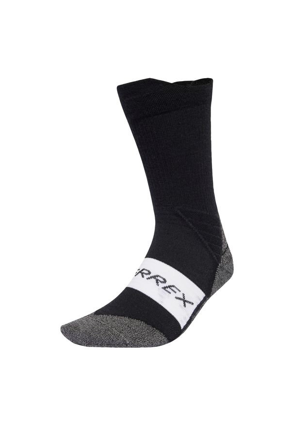 Adidas - Skarpety do łydki Terrex Xperior CLIMAWARM Merino Crew. Kolor: czarny. Technologia: ClimaWarm (Adidas). Sport: turystyka piesza