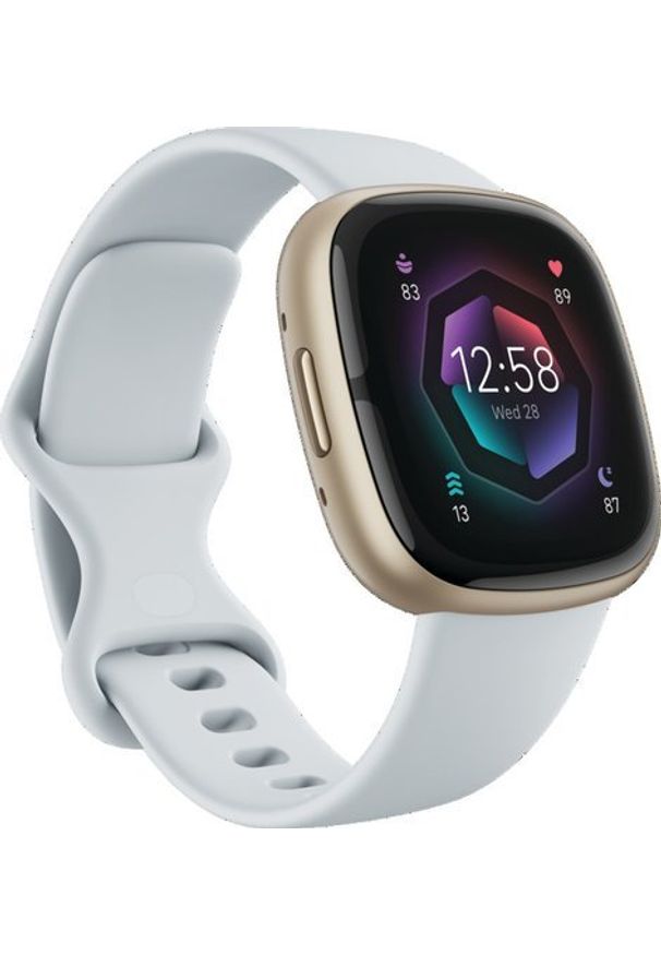 FITBIT - Smartwatch Fitbit Sense 2 Niebieski (FB521GLBM). Rodzaj zegarka: smartwatch. Kolor: niebieski