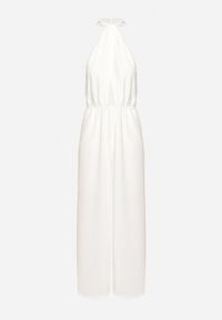 Born2be - Biały Kombinezon o Taliowanym Kroju Bez Rękawów Rivassina. Kolor: biały. Długość rękawa: bez rękawów. Długość: długie #7