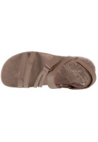 Sandały Merrell Sandspur Rose Convert Sandal W J003424 brązowe. Zapięcie: rzepy. Kolor: brązowy. Materiał: materiał, skóra, guma #5