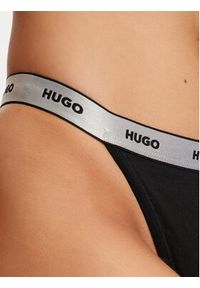 Hugo - HUGO Komplet stringów Fivepack 50527208 Kolorowy. Materiał: bawełna. Wzór: kolorowy #4