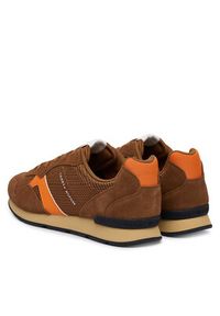 TOMMY HILFIGER - Tommy Hilfiger Sneakersy FM0FM05831 Brązowy. Kolor: brązowy. Materiał: materiał #5
