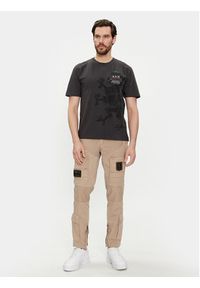 Aeronautica Militare T-Shirt 241TS2200J584 Szary Regular Fit. Kolor: szary. Materiał: bawełna #3