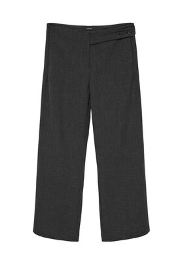 Vero Moda Spodnie materiałowe Bestie 10333960 Szary Wide Leg. Kolor: szary. Materiał: syntetyk