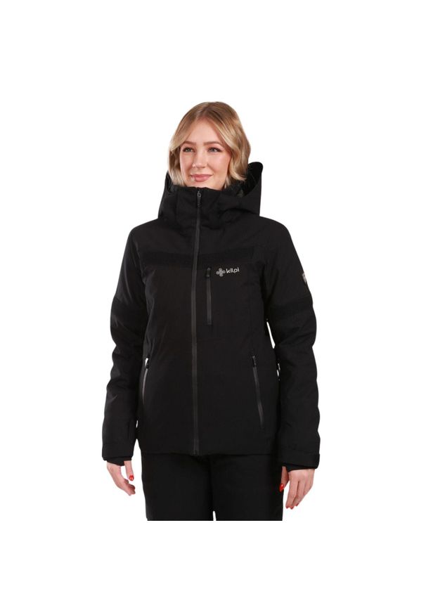 Damska kurtka narciarska Kilpi VALERA-W. Kolor: czarny. Sezon: zima. Sport: narciarstwo