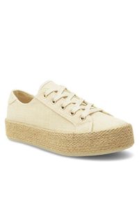 DeeZee Espadryle WSK1576-01 Beżowy. Kolor: beżowy. Materiał: materiał #4