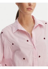 only - ONLY Koszula 15283743 Różowy Box Fit. Kolor: różowy. Materiał: bawełna #5