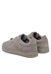 Hugo - HUGO Sneakersy Hadrian 50541798 Szary. Kolor: szary. Materiał: zamsz, skóra