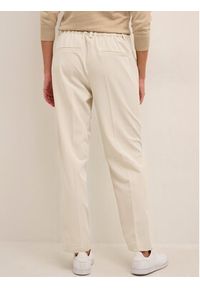 Kaffe Spodnie materiałowe Sakura 10506858 Biały Relaxed Fit. Kolor: biały. Materiał: materiał, syntetyk #5
