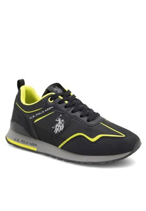 U.S. Polo Assn. Sneakersy TABRY002M/CTH2 Czarny. Kolor: czarny. Materiał: materiał