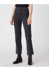 Wrangler - DAMSKIE SPODNIE JEANSOWE WRANGLER HERITAGE FIT WILD HERITAGE BLACK W2H2-D3-23F