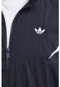 adidas Originals bluza męska kolor czarny wzorzysta. Kolor: czarny. Materiał: materiał #4