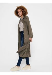 only - ONLY Trencz 15217799 Brązowy Relaxed Fit. Kolor: brązowy. Materiał: syntetyk #3