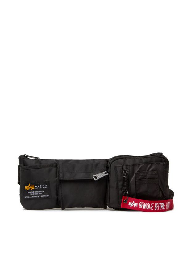 Alpha Industries Saszetka Crew Utility Bag 128928 Czarny. Kolor: czarny. Materiał: materiał