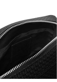 Calvin Klein Saszetka Embossed Woven Reporter LV04D3208G Czarny. Kolor: czarny. Materiał: skóra #3