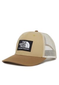 The North Face Czapka z daszkiem Mudder Trucker Cap NF0A5FX8WK21 Beżowy. Kolor: beżowy. Materiał: poliester, materiał