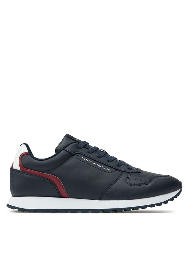 TOMMY HILFIGER - Sneakersy Tommy Hilfiger. Kolor: niebieski