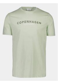 Lindbergh T-Shirt 30-400200 Zielony Relaxed Fit. Kolor: zielony. Materiał: bawełna #6