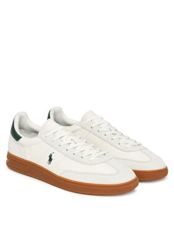 Polo Ralph Lauren Sneakersy Bedford 809973701006 Biały. Kolor: biały. Materiał: zamsz, skóra