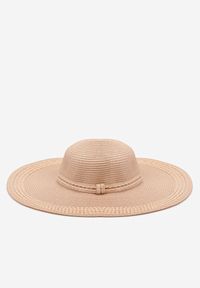 Renee - Różowy Kapelusz Plażowy z Plecionki w stylu Boho Amicuralia. Kolor: różowy. Materiał: materiał. Sezon: lato. Styl: boho
