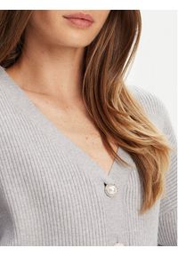Guess Kardigan W5YR07 Z2ZK2 Szary Relaxed Fit. Kolor: szary. Materiał: wiskoza #5