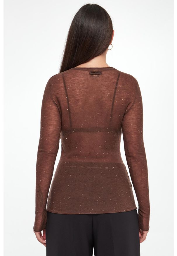 Pinko - Longsleeve damski Pico PINKO. Długość rękawa: długi rękaw