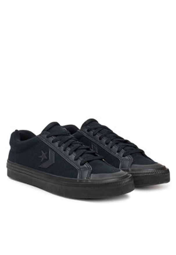 Converse Sneakersy Sport Casual Monochrome A12332C Czarny. Okazja: na co dzień. Kolor: czarny. Materiał: materiał