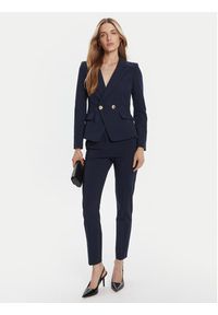Rinascimento Marynarka CFC0126221003 Granatowy Slim Fit. Kolor: niebieski. Materiał: syntetyk