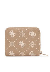 Guess Portfel Carrie Logo Slg SWGP98 98137 Beżowy. Kolor: beżowy. Materiał: skóra #3