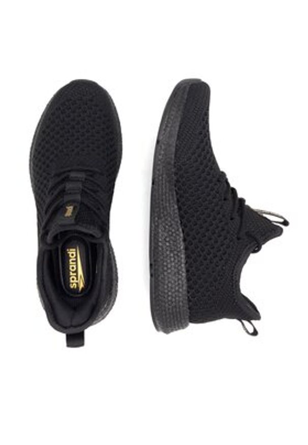 Sprandi Sneakersy MP07-GVA1 Czarny. Kolor: czarny. Materiał: mesh, materiał